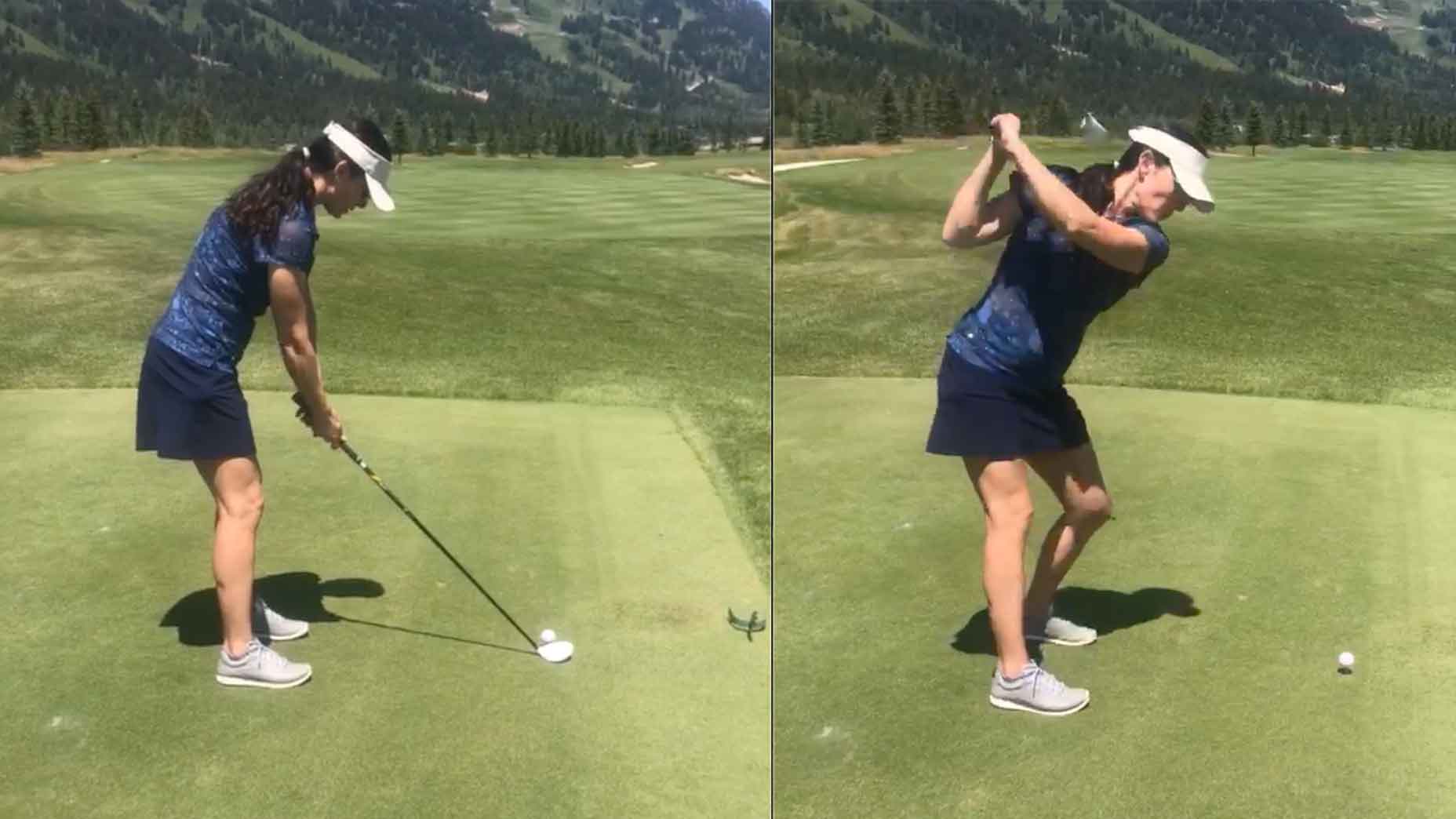 Women's golf tips Why posture is the key to a successful golf swing