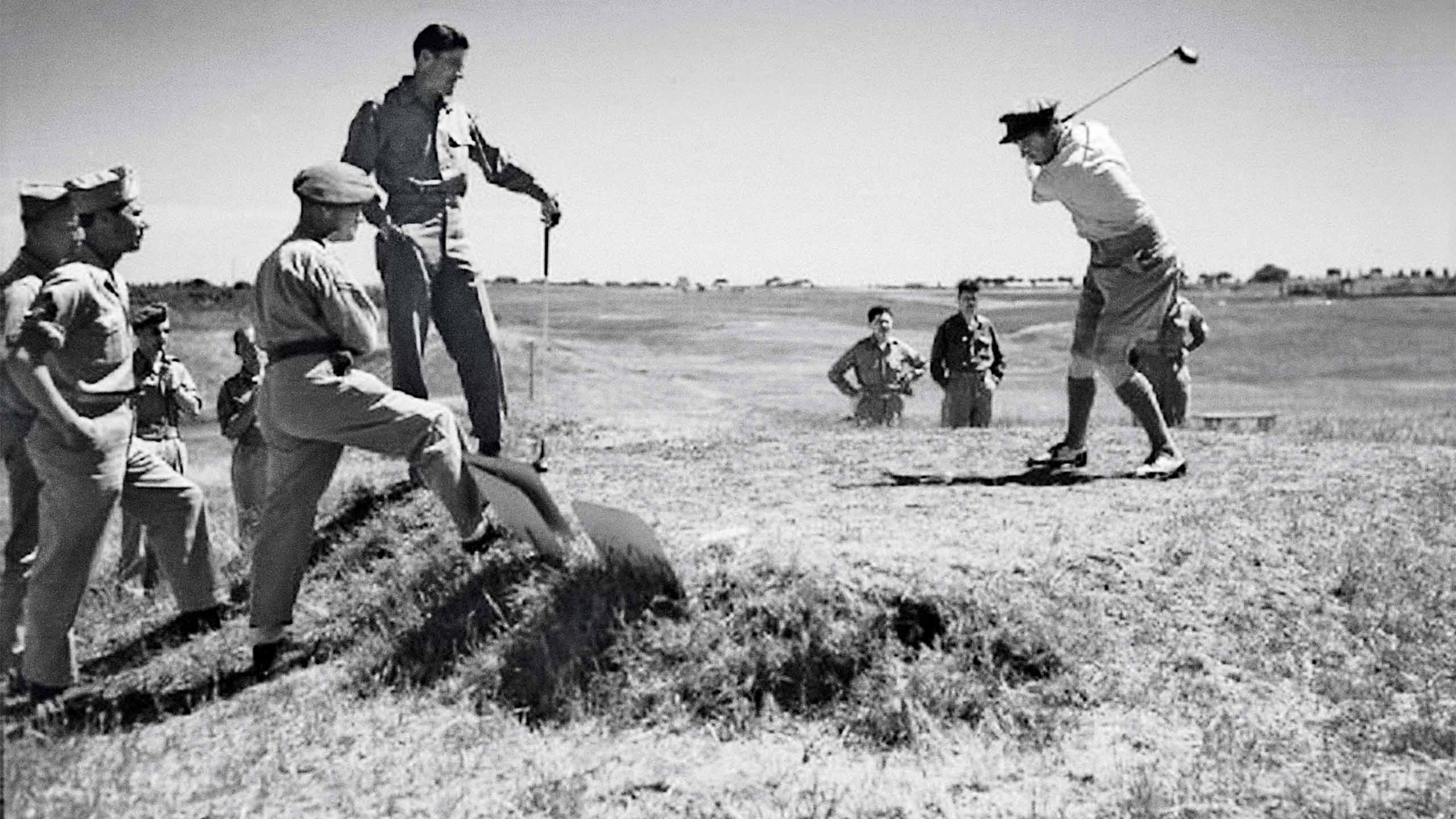 Soldiers turning to golf amid WWII a lesson in playing through tough times