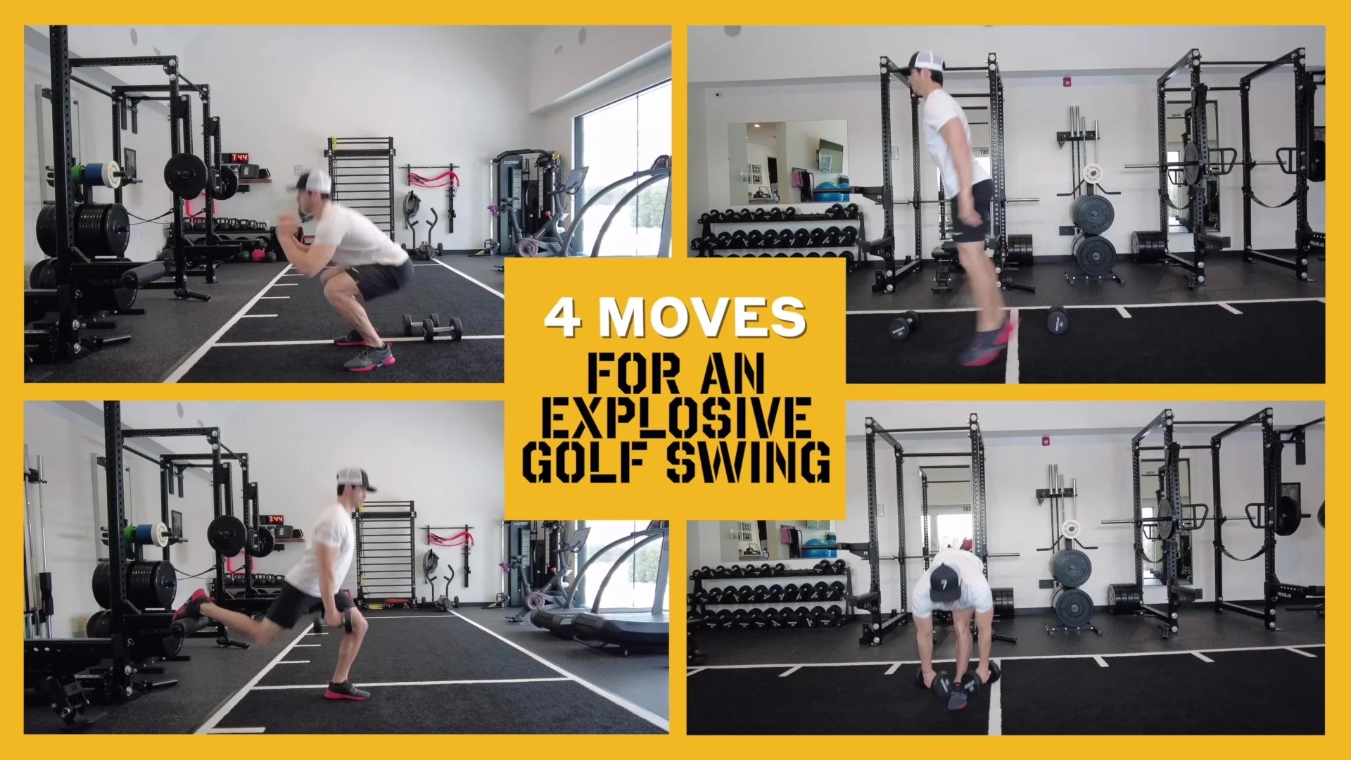 A basic athome golf workout that's impossible to screw up