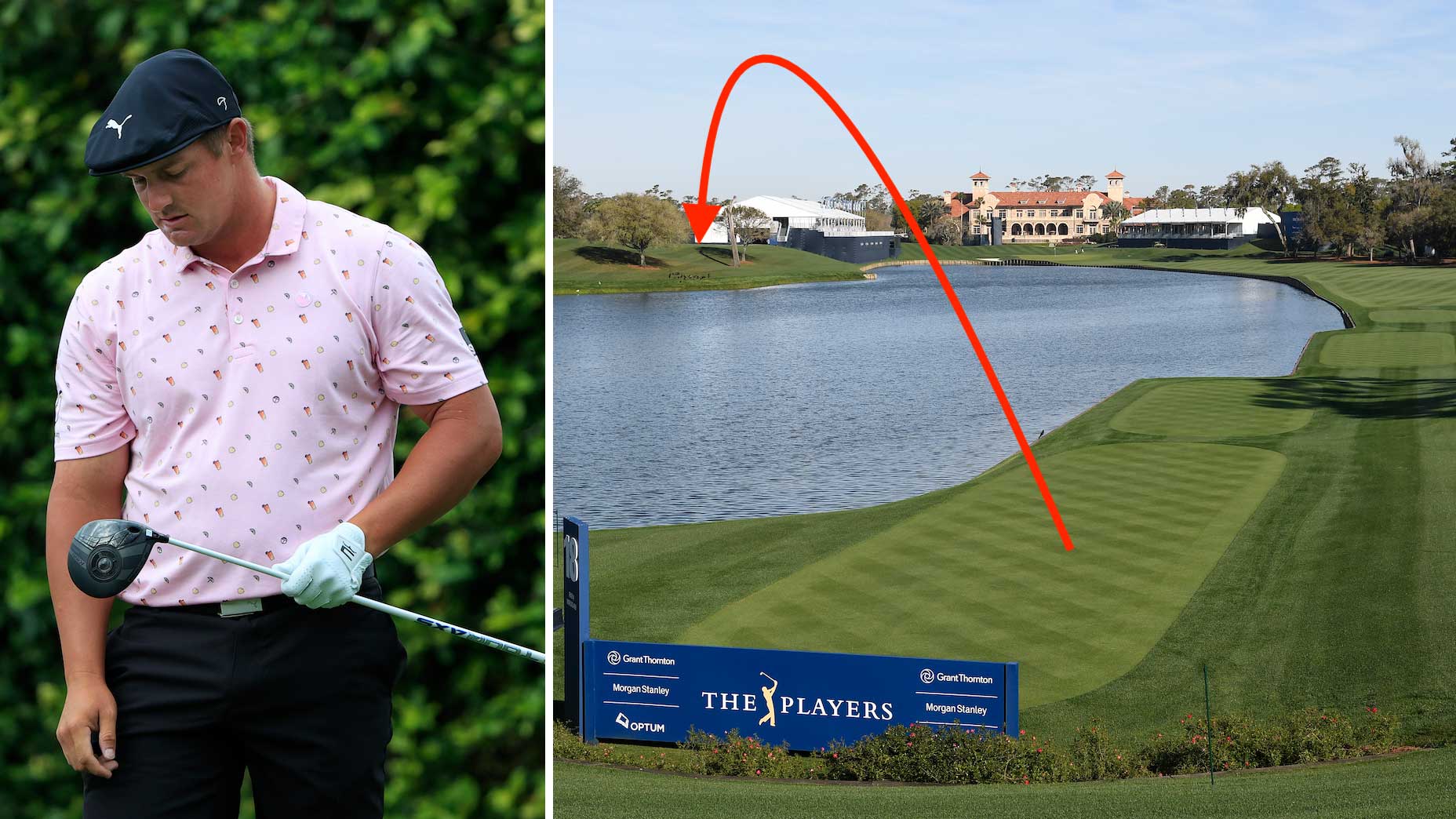 The PGA Tour just nixed Bryson DeChambeau's shortcut at TPC Sawgrass