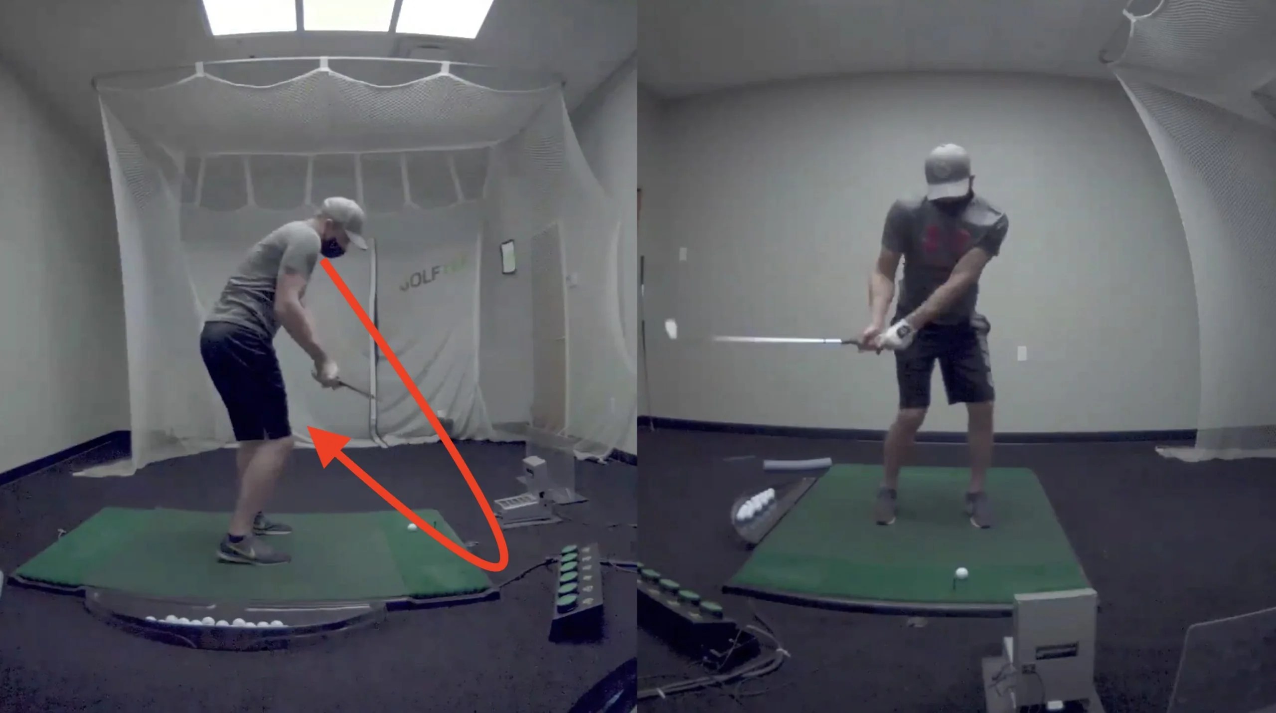 How fixing this golfer's 'disaster' golf grip transformed his entire swing