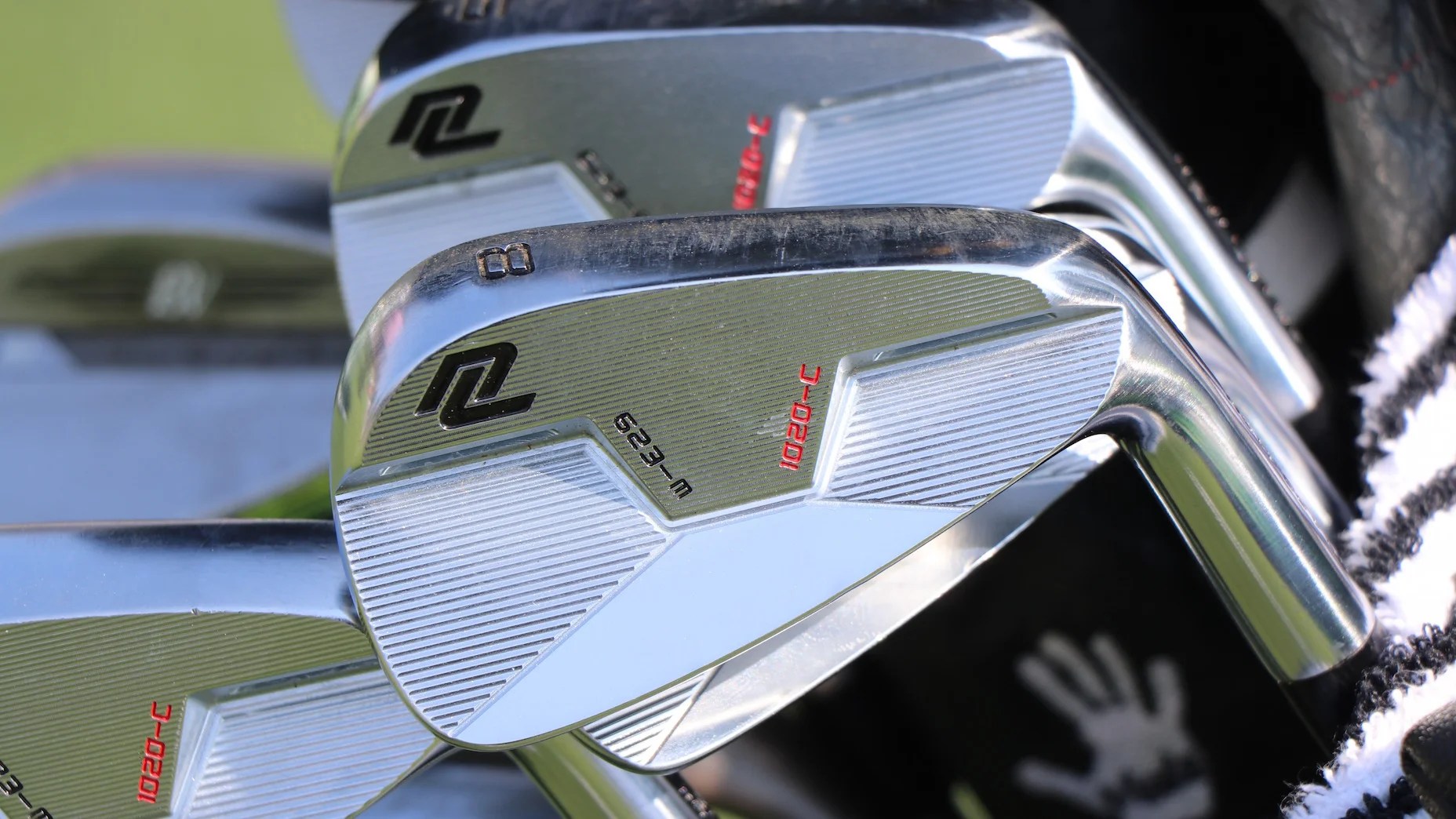 Ryan Moore is switching to irons from a relatively unknown company
