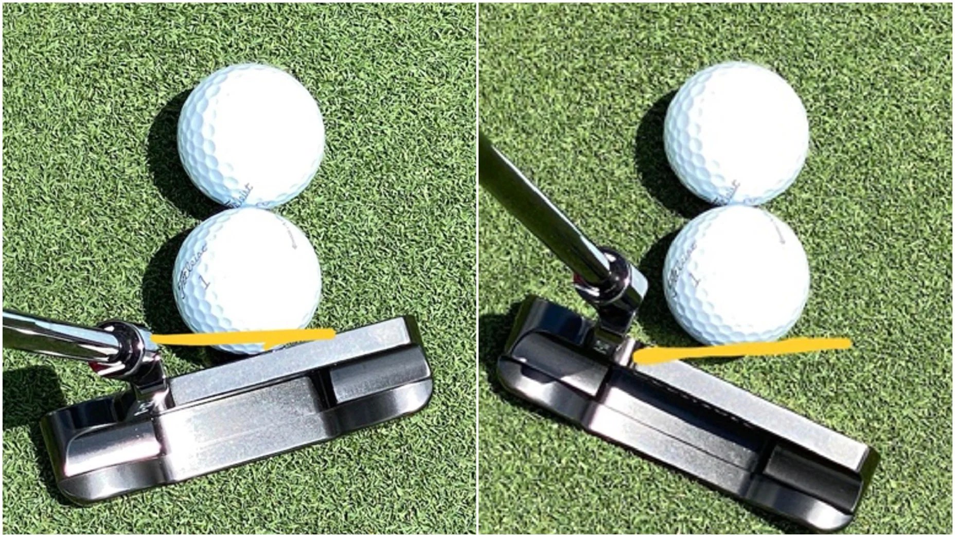 Try my quickandeasy drill to squareup your putter face