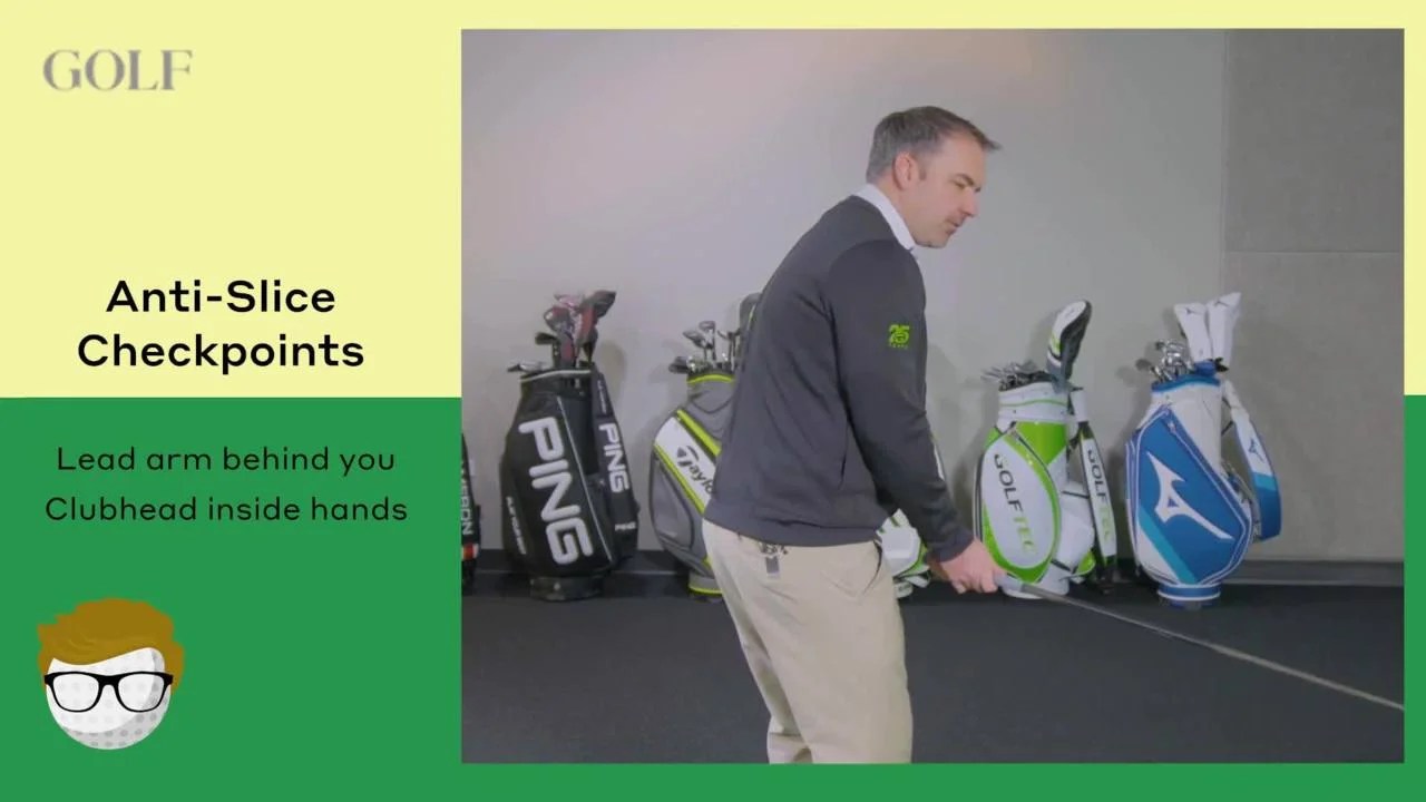 Hip turn at impact Golf