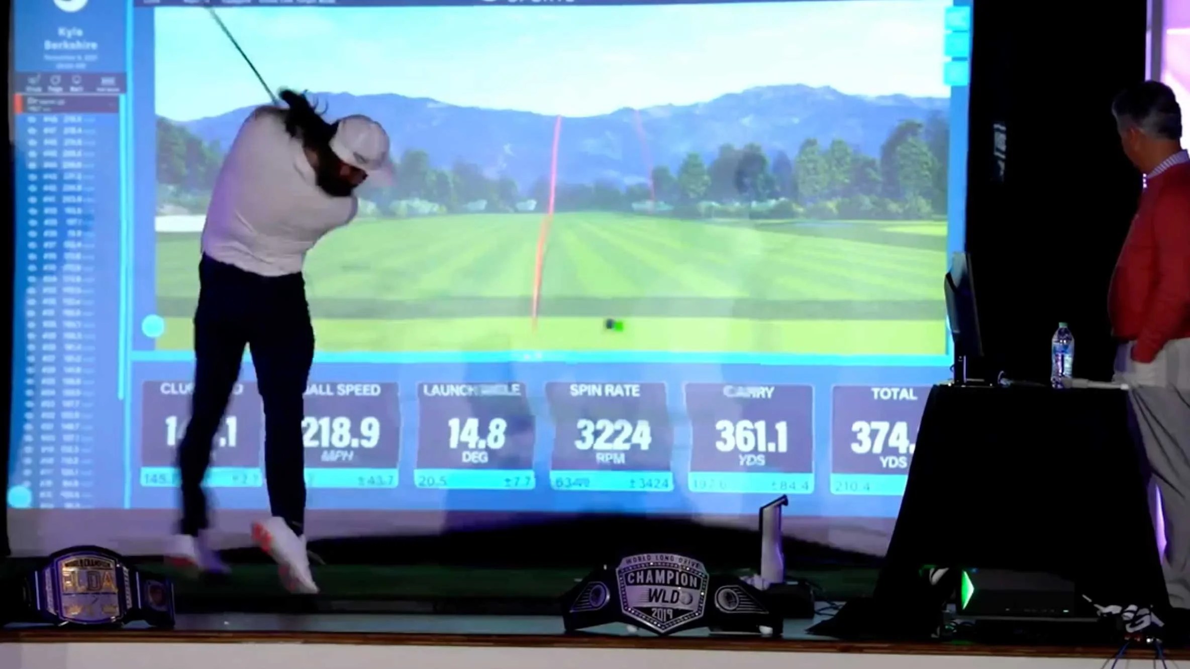 InsideGOLF Exclusive How Kyle Berkshire became the longest hitter on