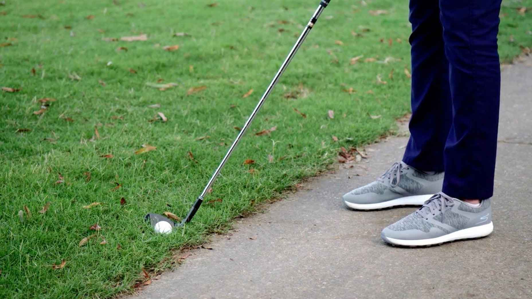 Can you switch to a lefty (or righty) swing to get free relief?