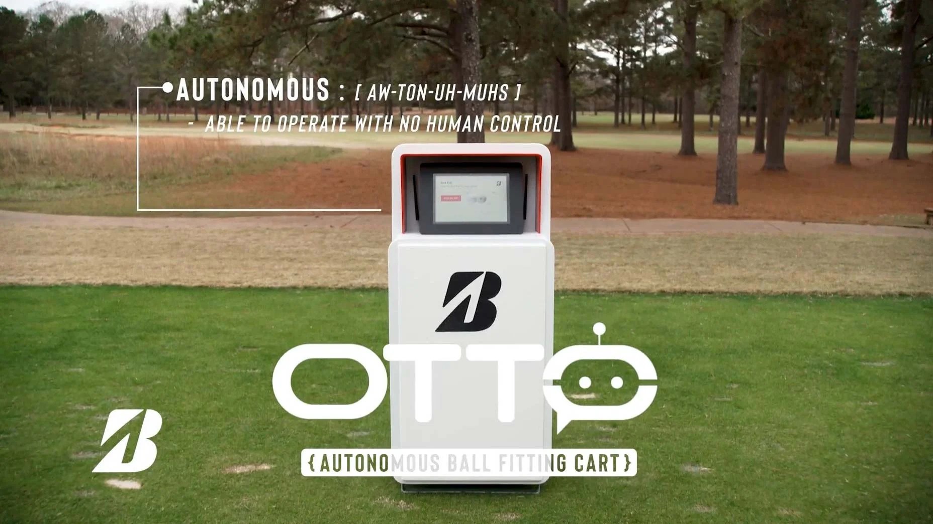 Introducing Bridgestone's OTTO, golf's first autonomous golf ball