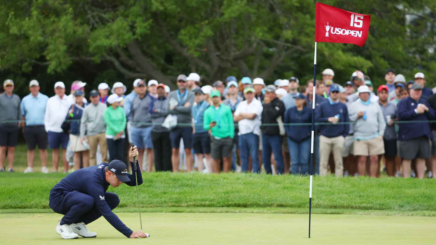 Try this antislice driving range drill while you're warming up