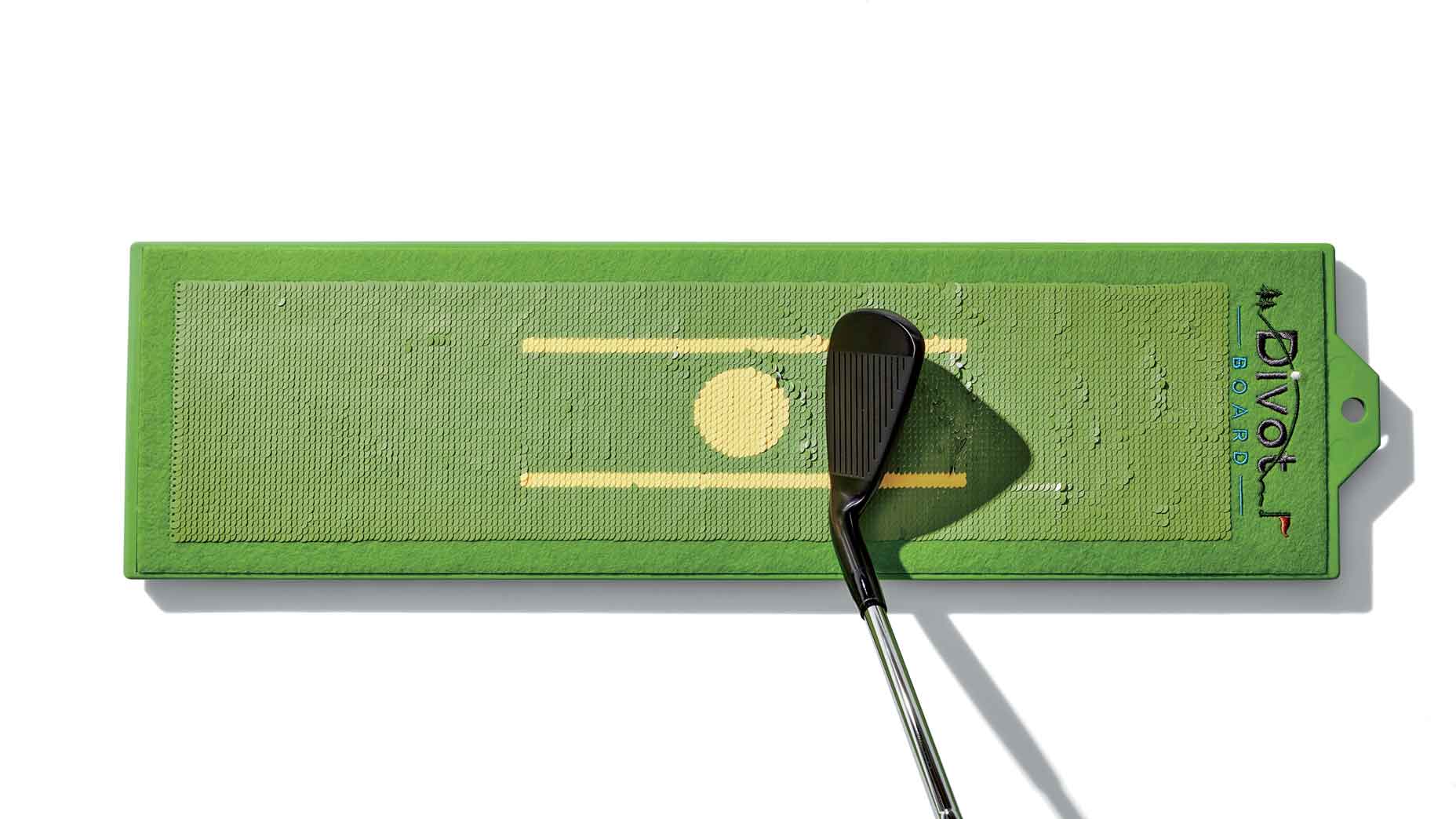 This training aid will help you carve perfect divots on every shot