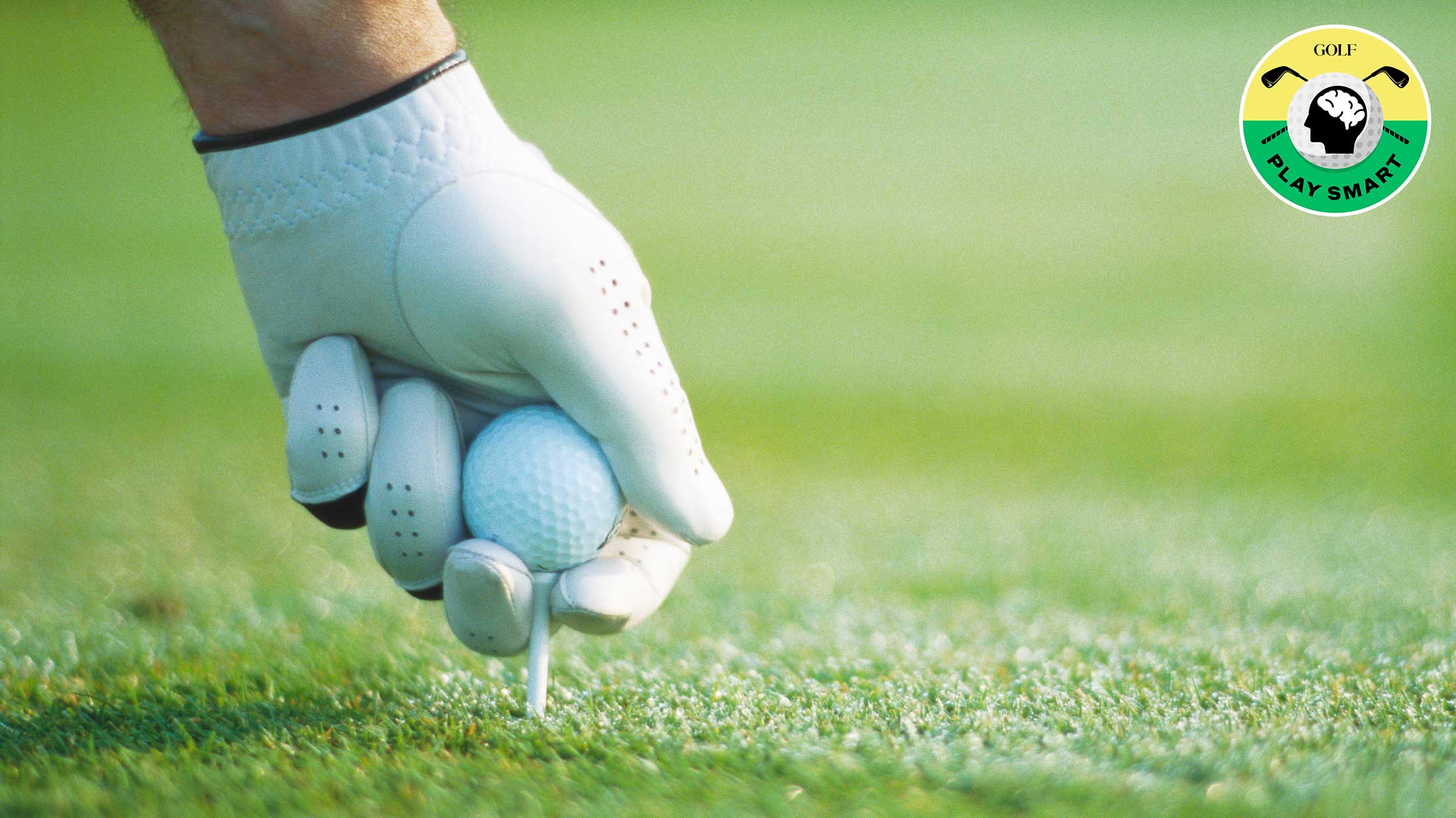 This is the 'optimal' tee height for your driver, according to a Top