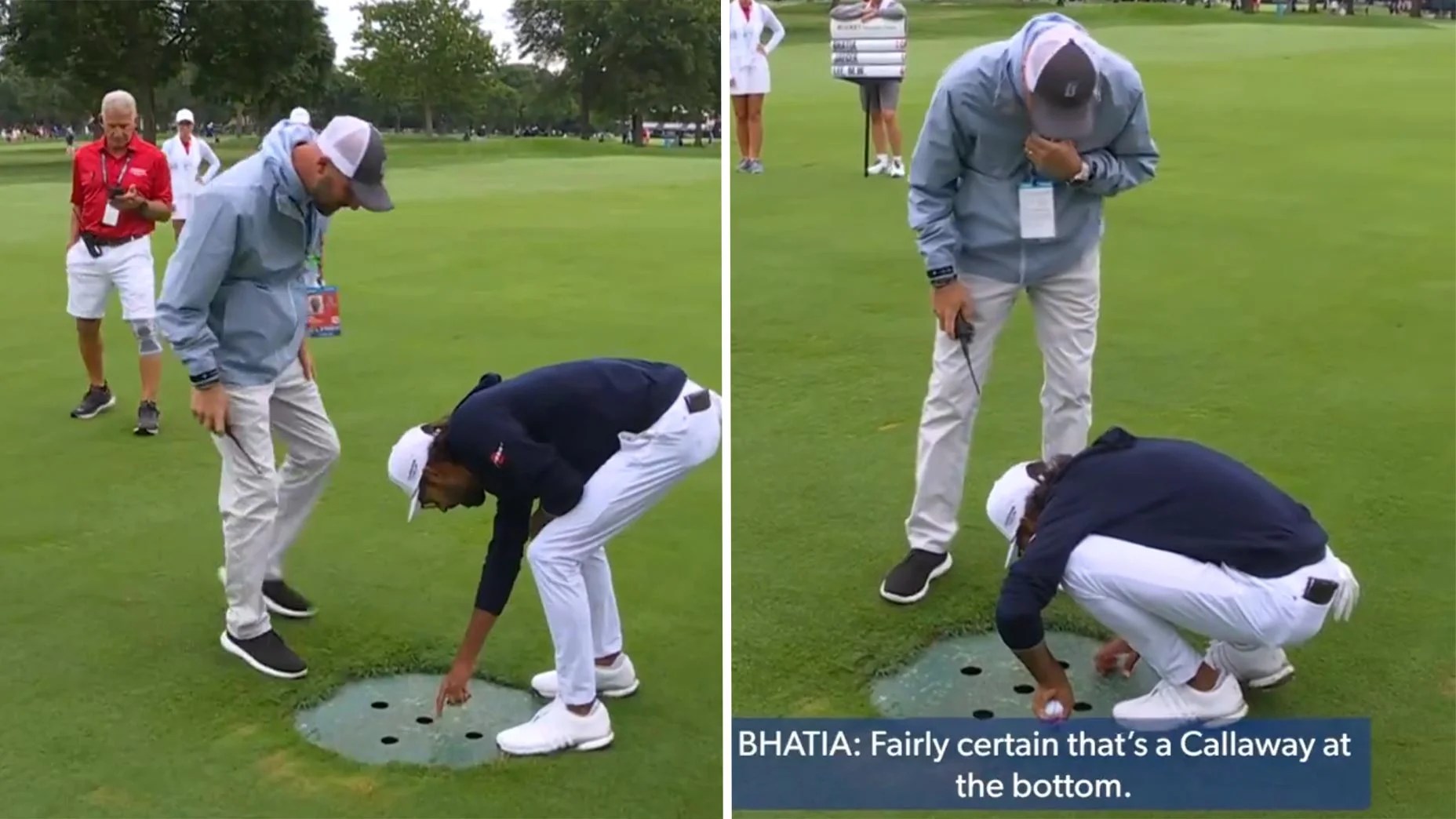 Akshay Bhatia's Ridiculous PGA Incident Ball Lost in Fairway Drain BVM Sports