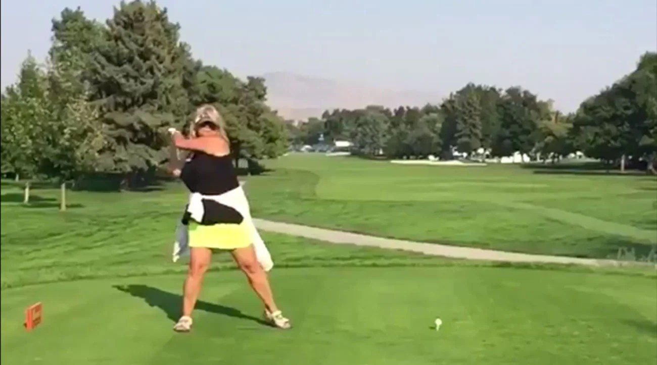 Most bizarre swing ever? We may have a new leader in the clubhouse