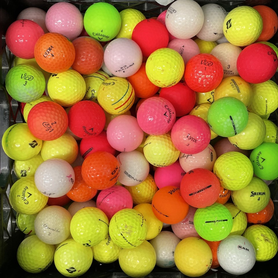 Enjoy your golf game more with coloured golf balls Used Golf Balls GolfBalls.ca