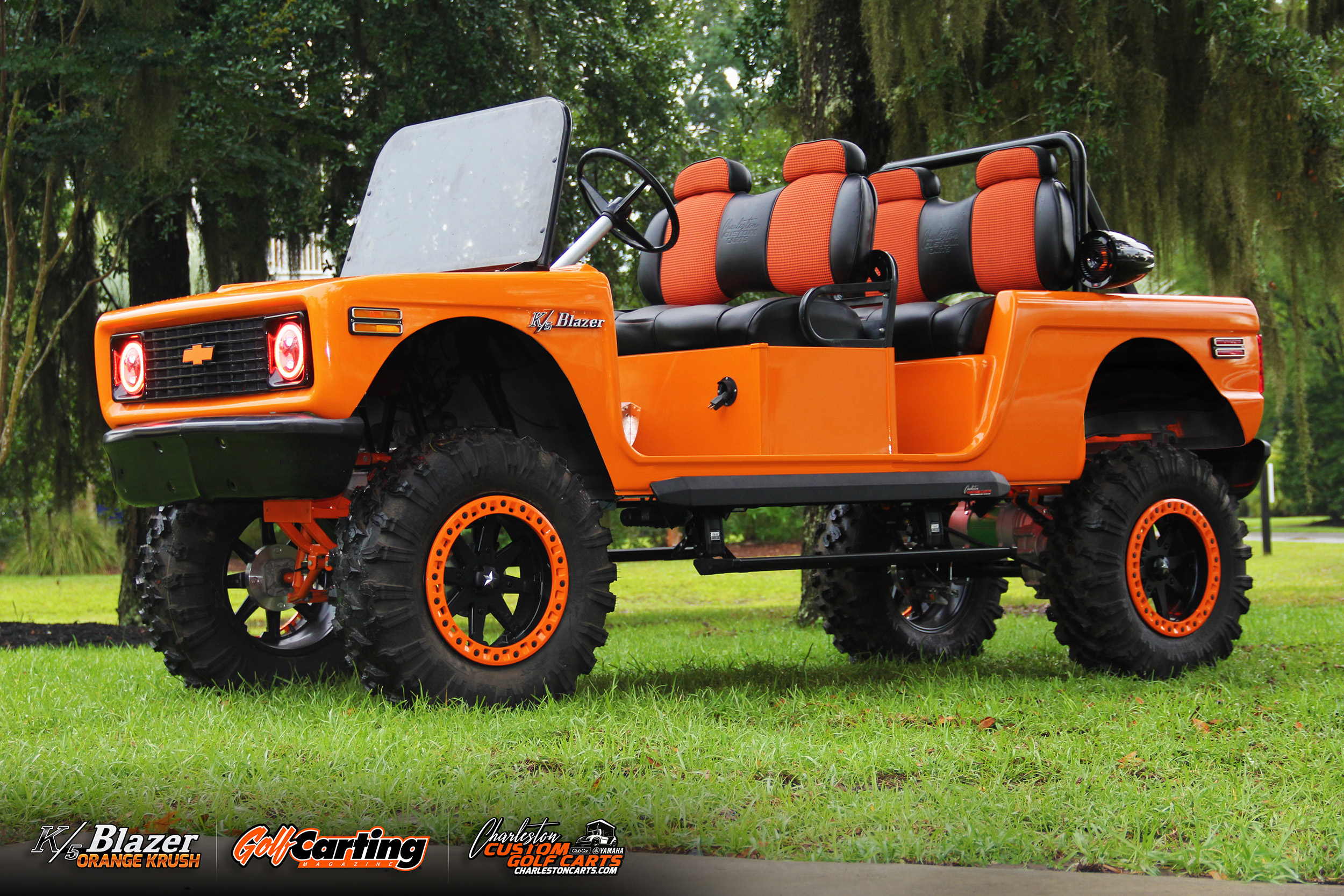 Custom Jeep Golf Cart