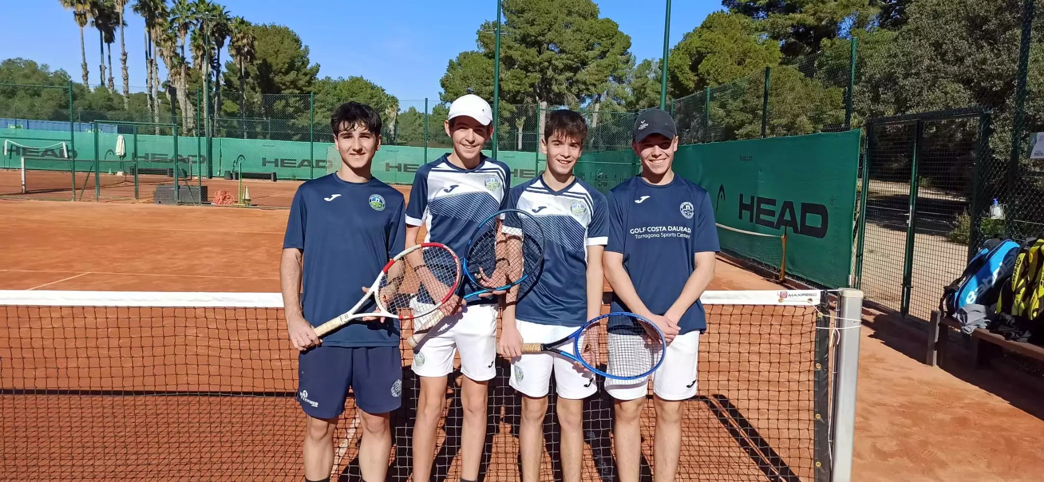 10 equips de tennis del Golf Costa Daurada competeixen a la Lliga