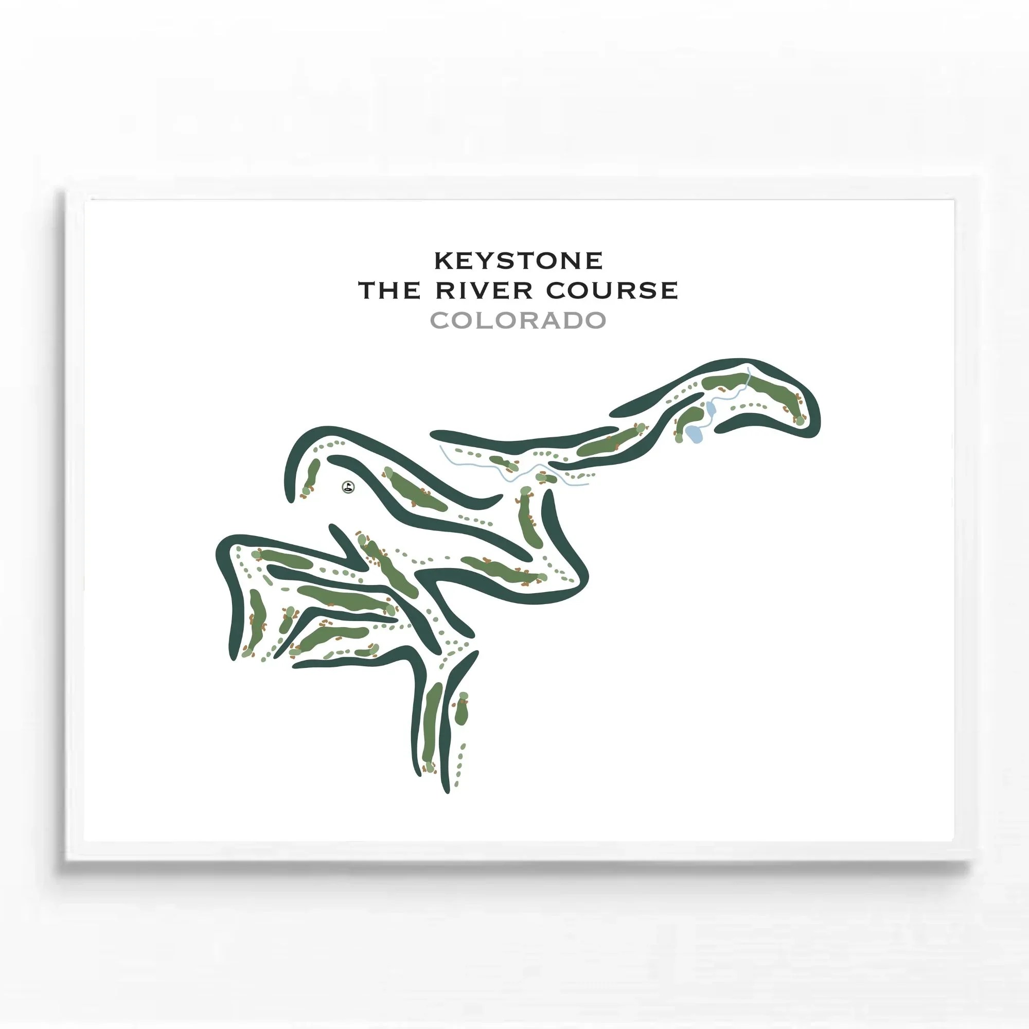 Take Your Golf Game Home with Keystone River Course Art Prints Golf