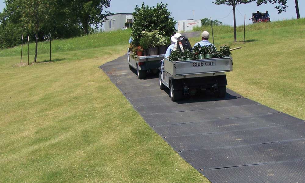Shielding Your Turf with Ground Protection Mats Golf Course Trades