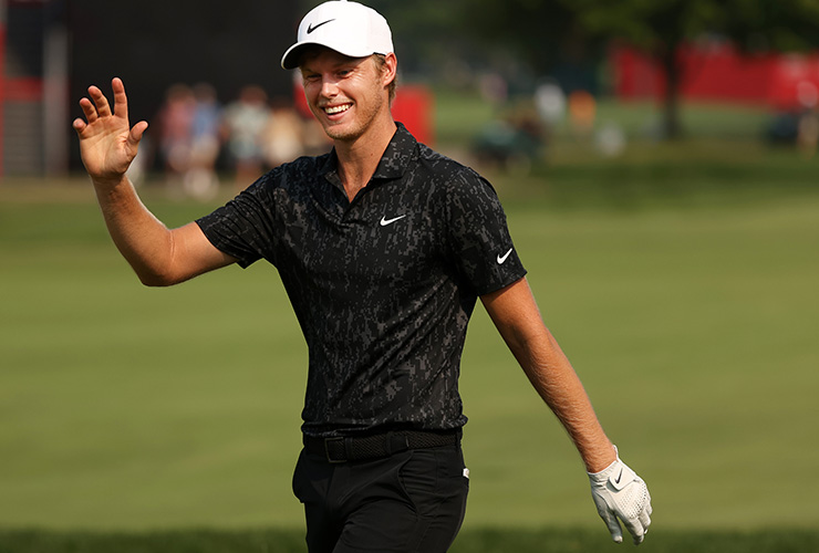 Aussie Cam Davis prevails in the Rocket Mortgage Classic's twlight special