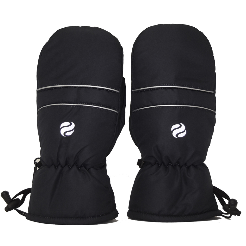 Ladies Golf Warm Winter Mitts Black » Golfdiva