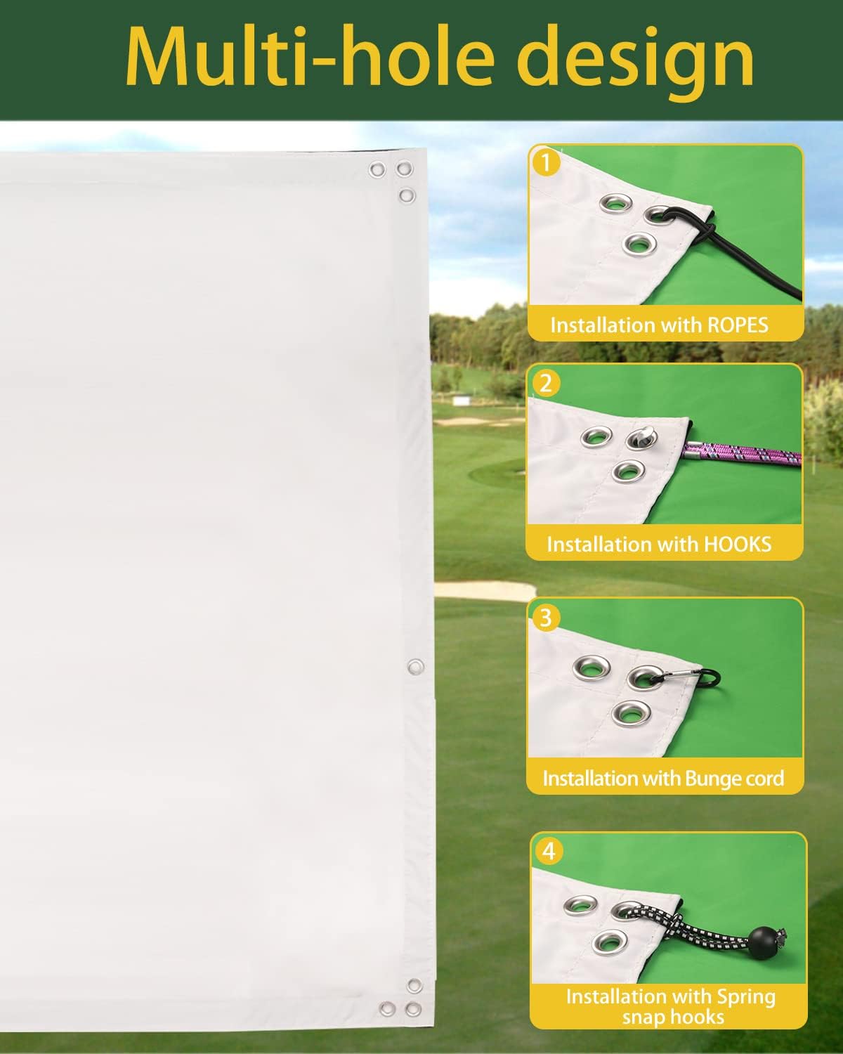 Top golf impact screens for simulators & home use in 2024 Golfer Logic