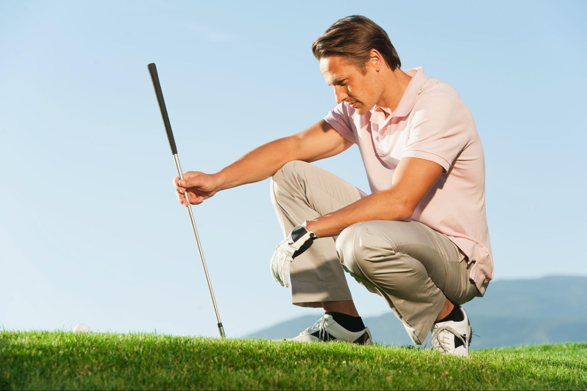 What are Blades in Golf Golfer Start