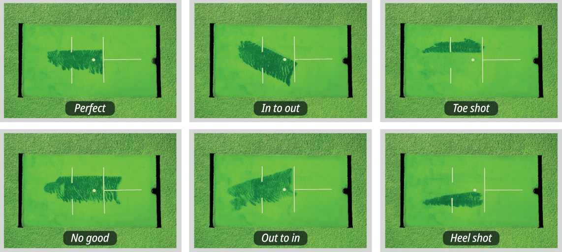 Voice Caddie Divot Strike Mat Golf Hound