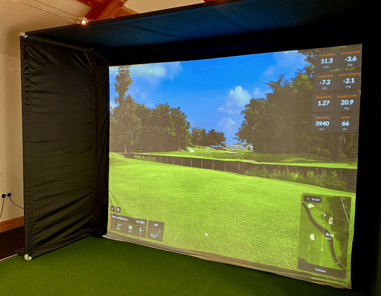 Home Golf Simulator EnclosureSwing Bay Enclosure