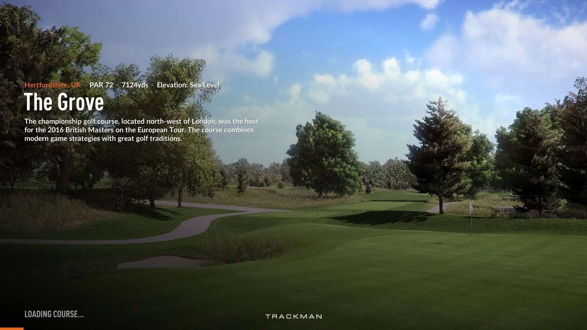 Trackman Golf Lounge 18