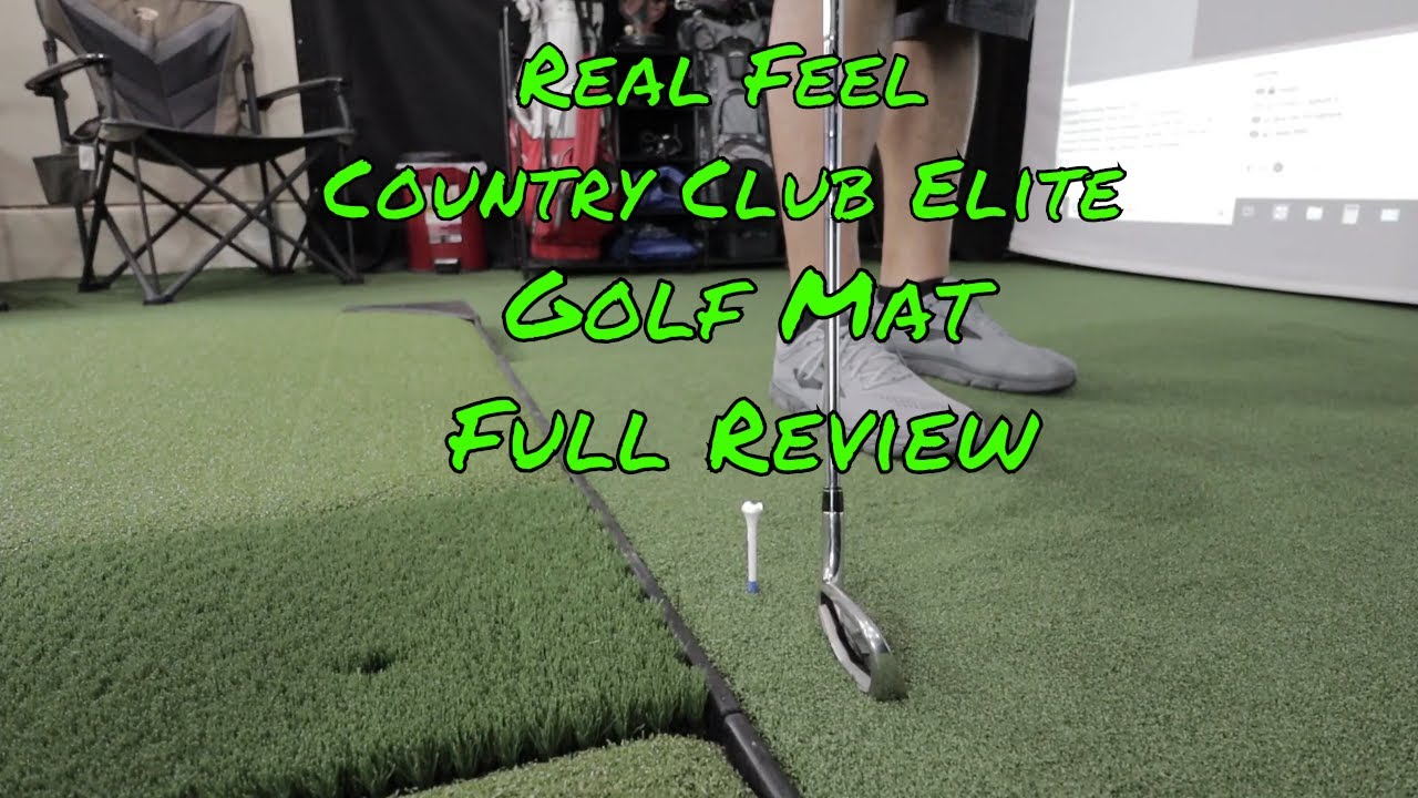 Real Feel Country Club Elite Golf Mat Full Review GolfMondo