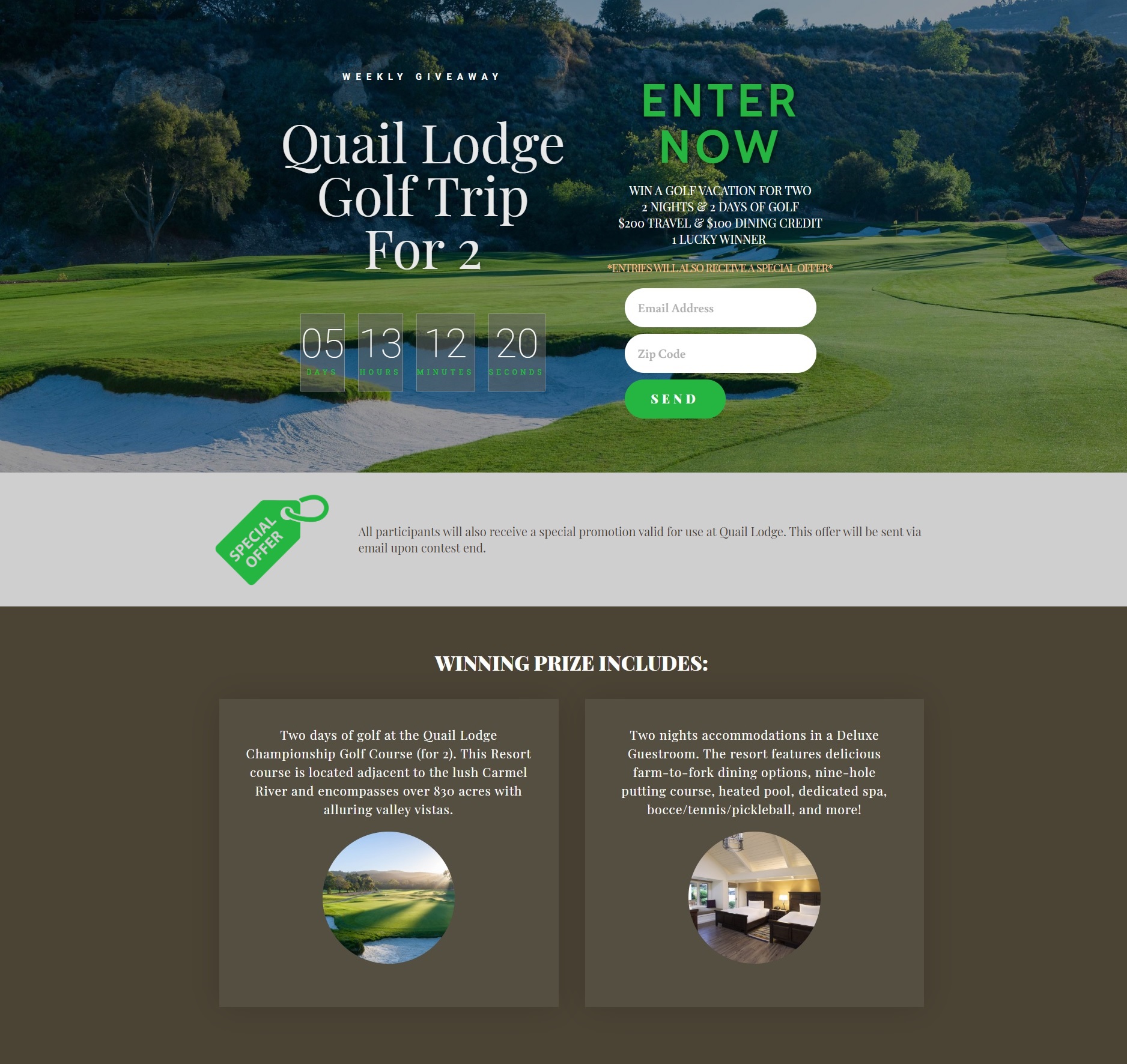 Contest 1 wide final Golf Moose