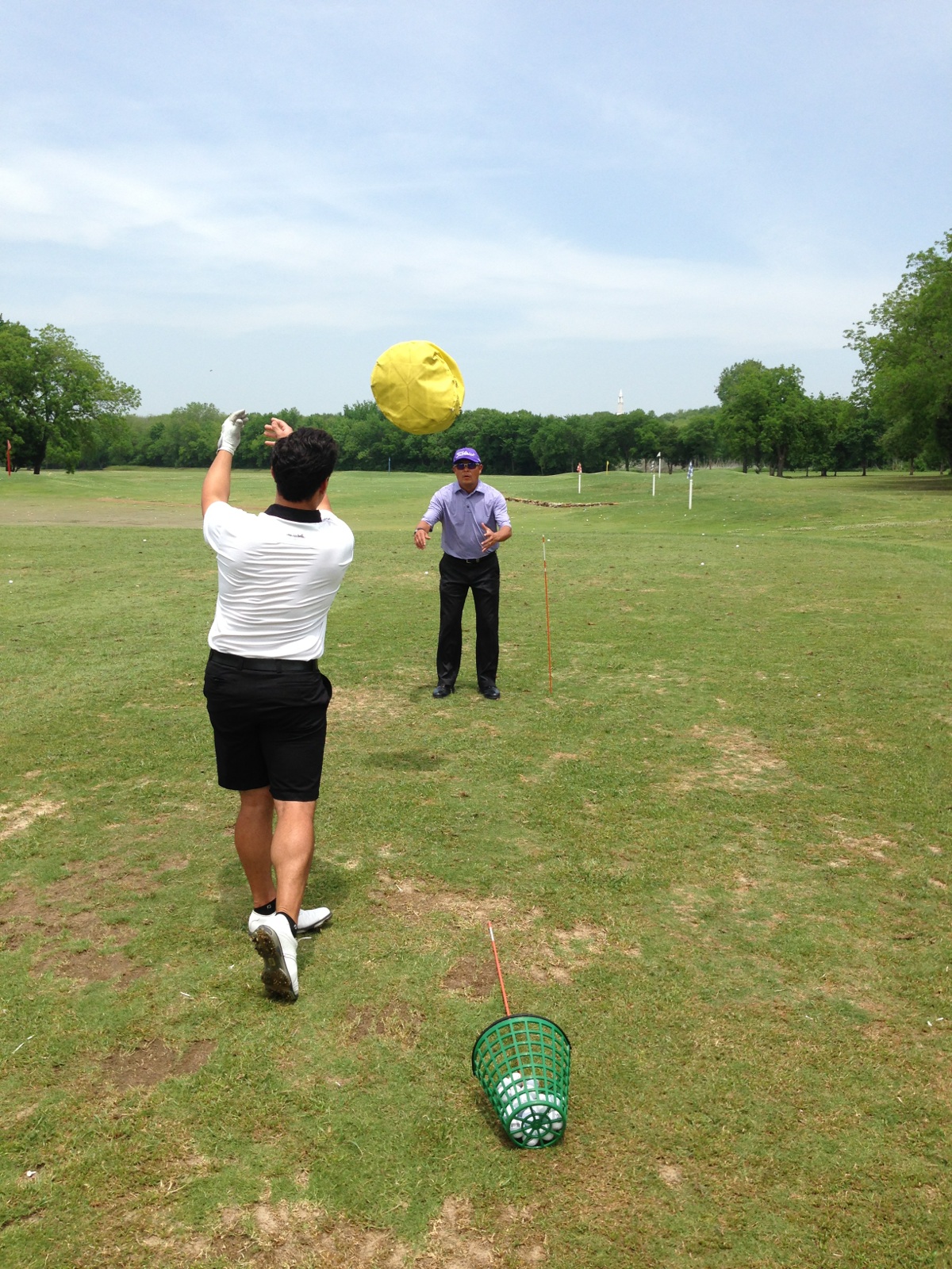 Gary Wiren Impact Bag Golf Range Association