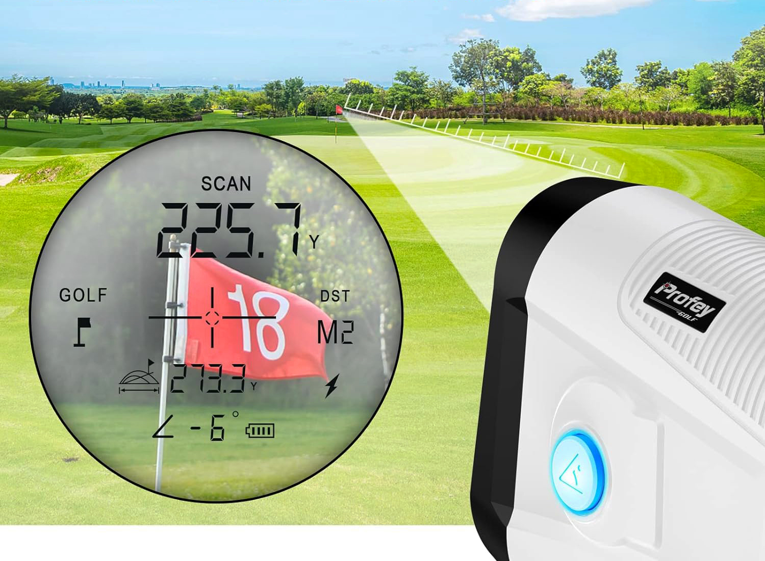 Profey Golf Rangefinder Golf Rangefinder TOPs