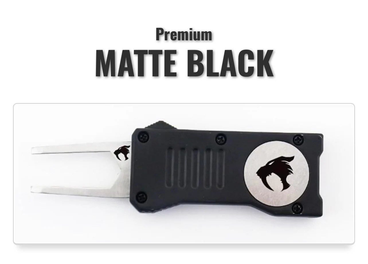 The Coolest Golf Divot Tool in the World Sabertooth Golf