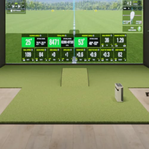 SkyTrak Plus Swingbay Golf Simulator Package 2024 Review