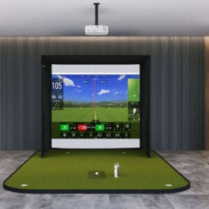 SkyTrak+ Projector Setup: Visual Alignment & Image Quality
