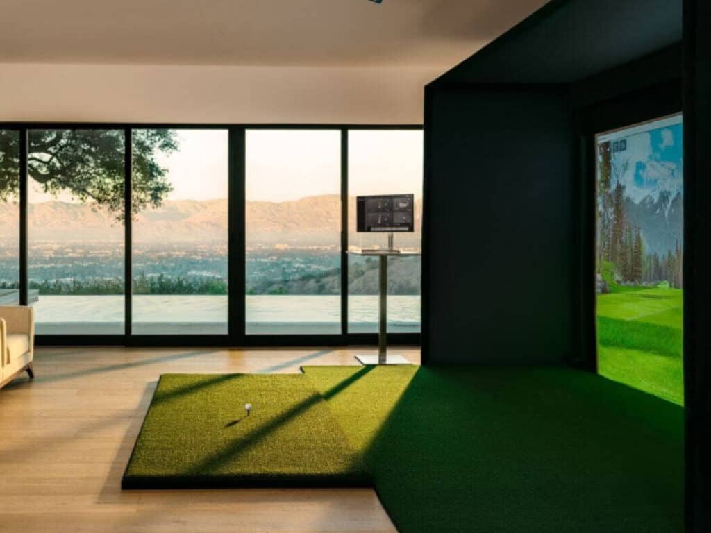 Golf Simulator Shed ManCave Ideas, Size, Customization