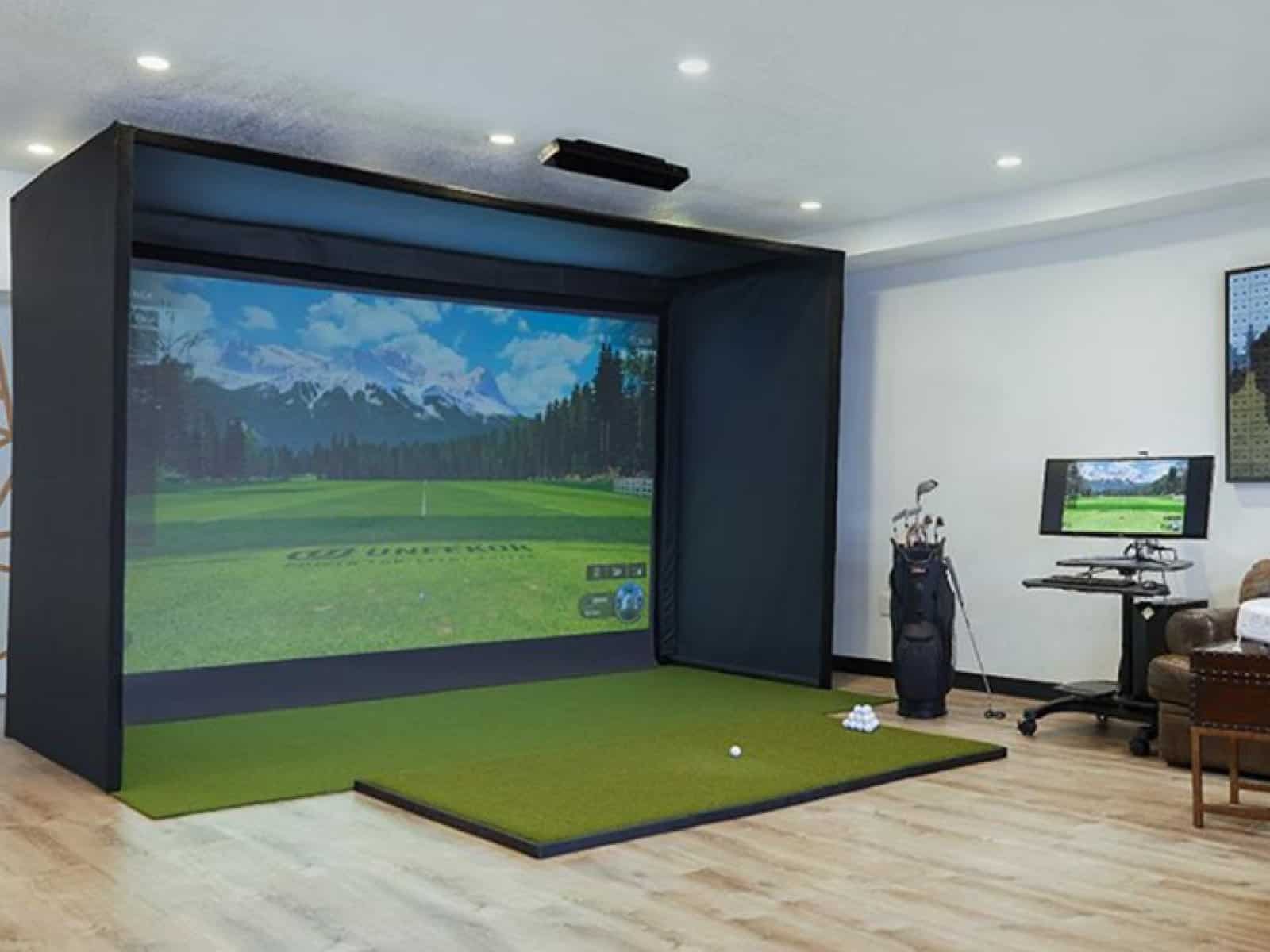 9 Best Golf Simulators for The Garage Reviews & Guide