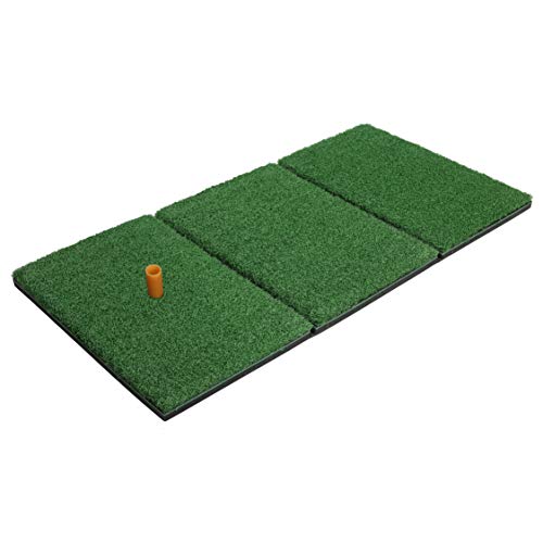 Milliard Golf Turf Grass Mat Foldable Practice Hitting Mat, Indoor and