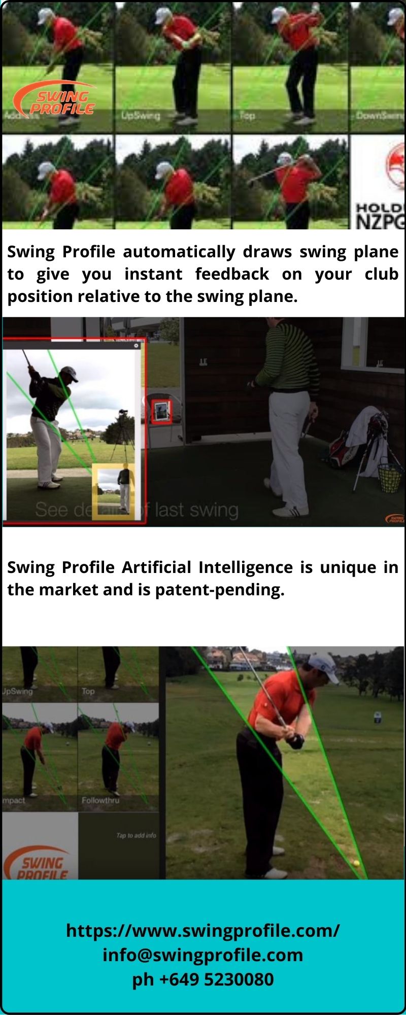 golf swing analysis software Swing Profile Ltd