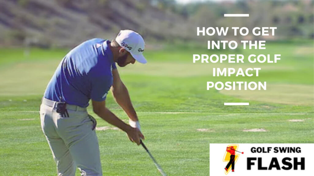 Golf Impact Position Golf Swing Flash