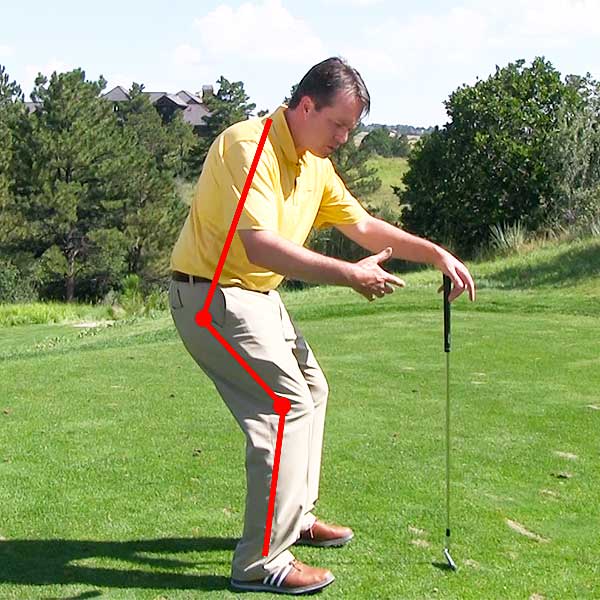 Golf Basics Referee Drill for address position The GOLFTEC Scramble