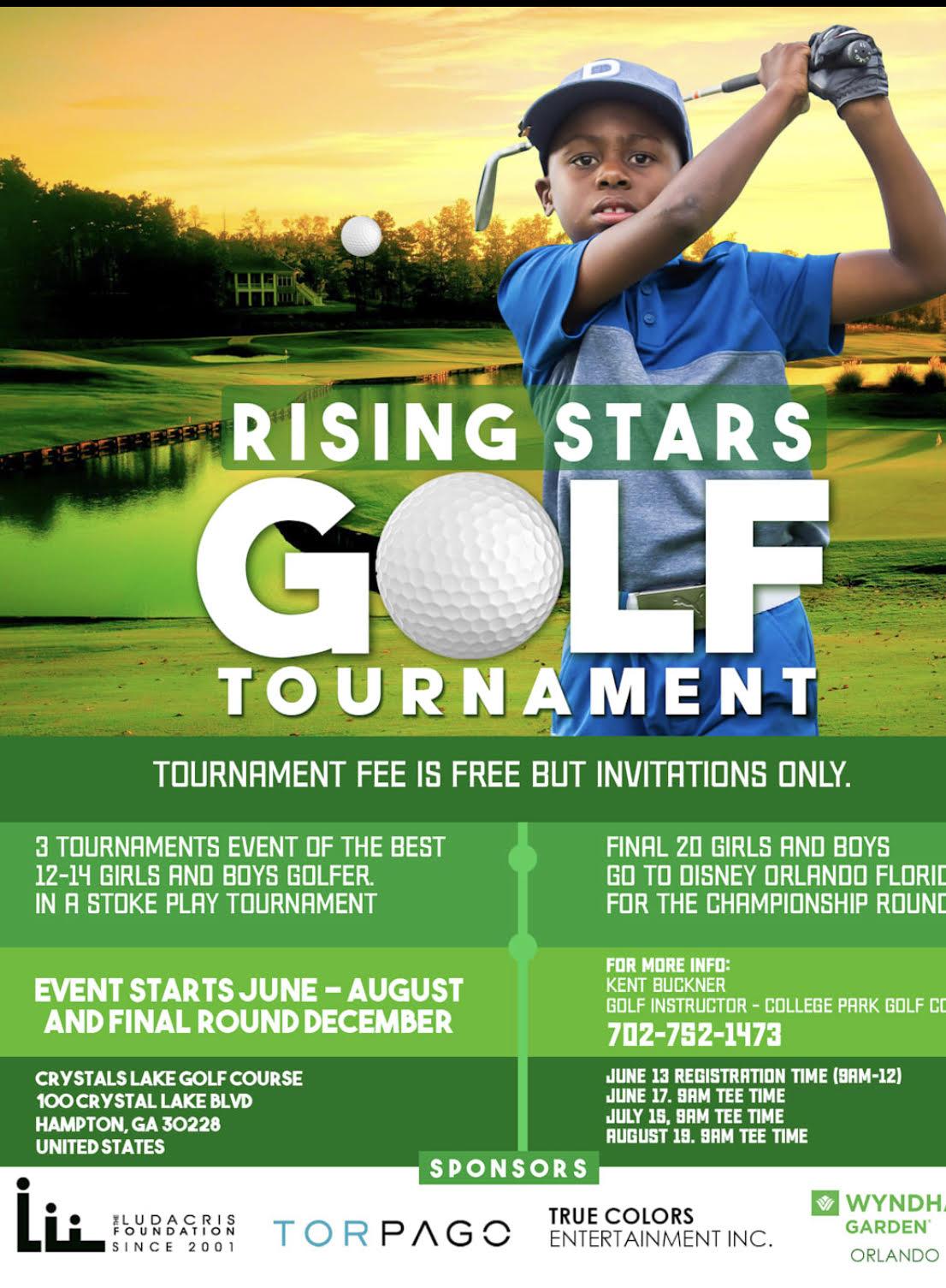 Rising Stars Golf Tournament Find Golf Tournaments