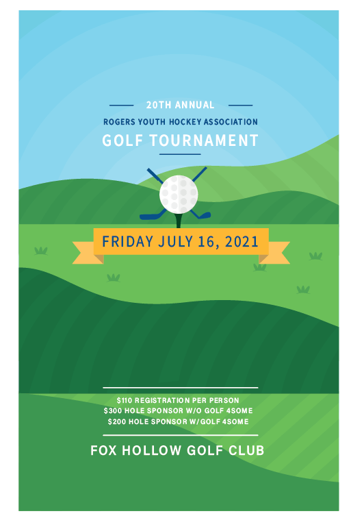 20th Annual Rogers Youth Hockey Association Golf Event Find Golf Tournaments