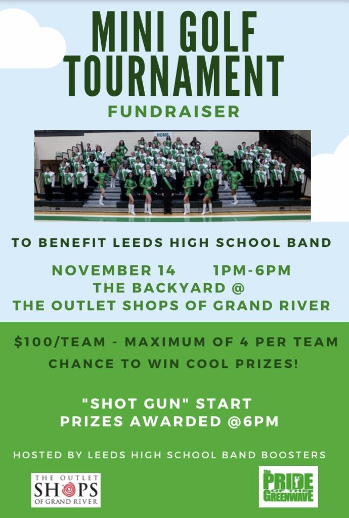 Leeds High School Band Boosters Golf Tournament