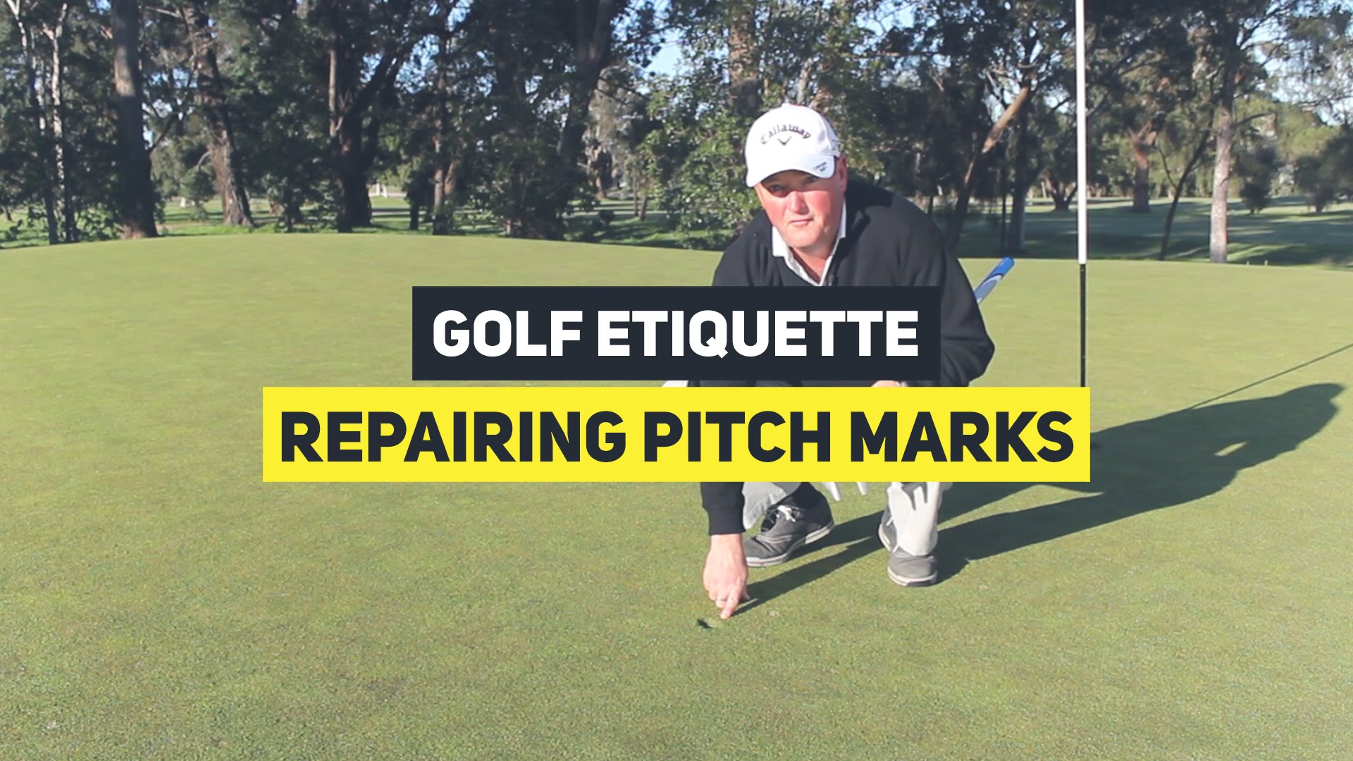 How To Repair A Pitch Mark Golf Etiquette Golftutorials.info
