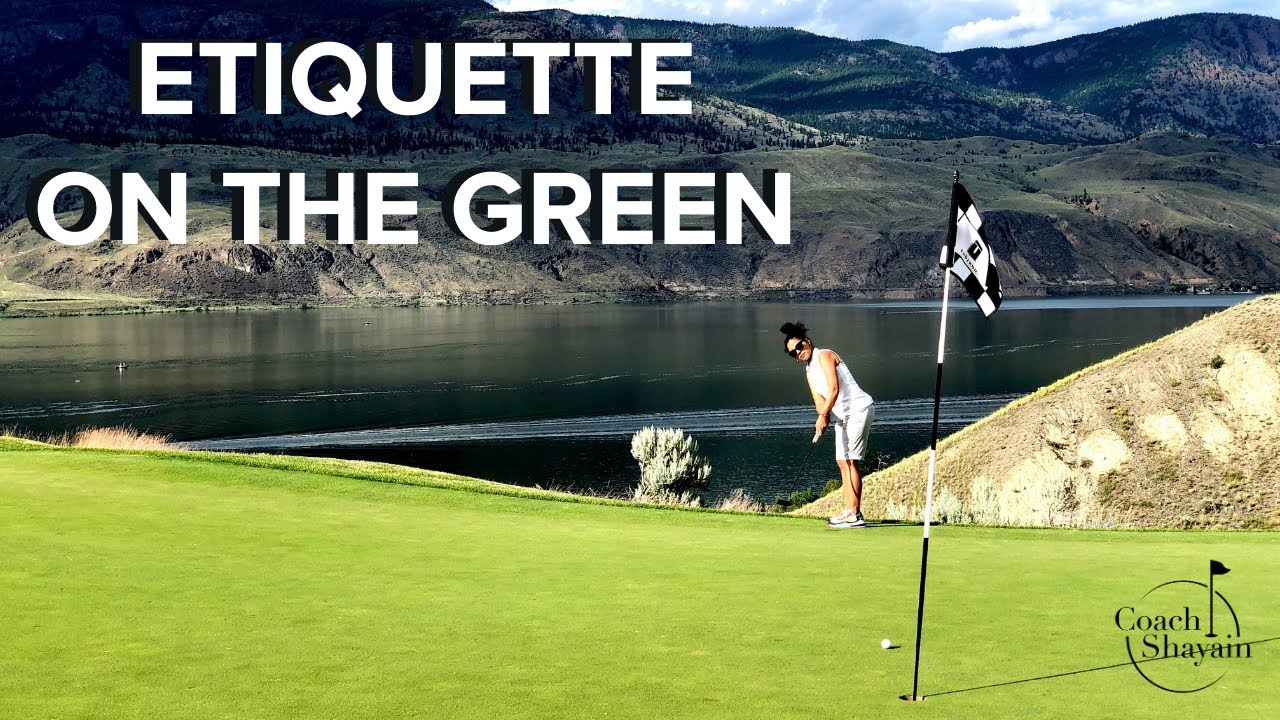 Golf Etiquette On The Green and Bunker For Beginner Golfers