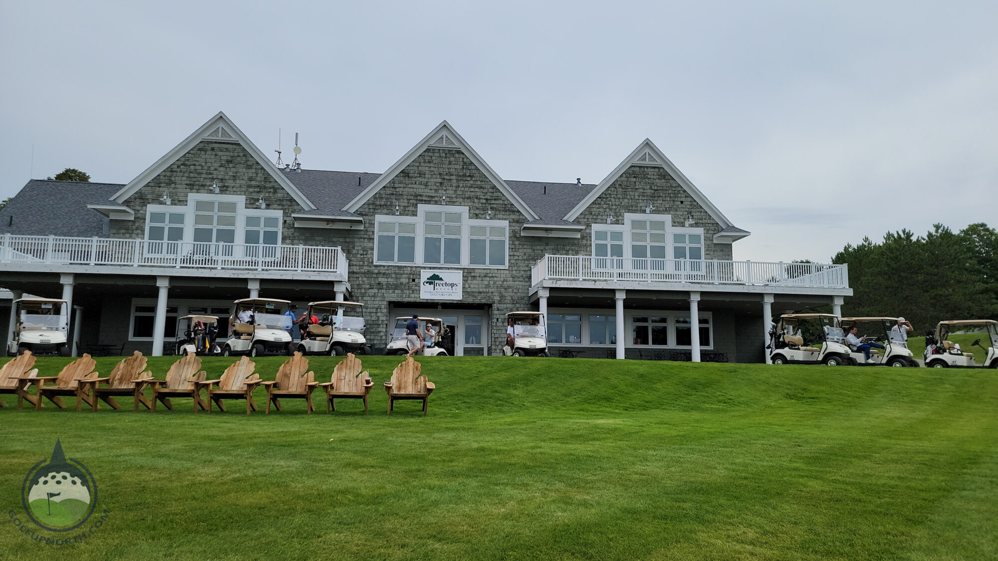 Tree Tops Golf Resort Threetops Course Photos Golf Up North