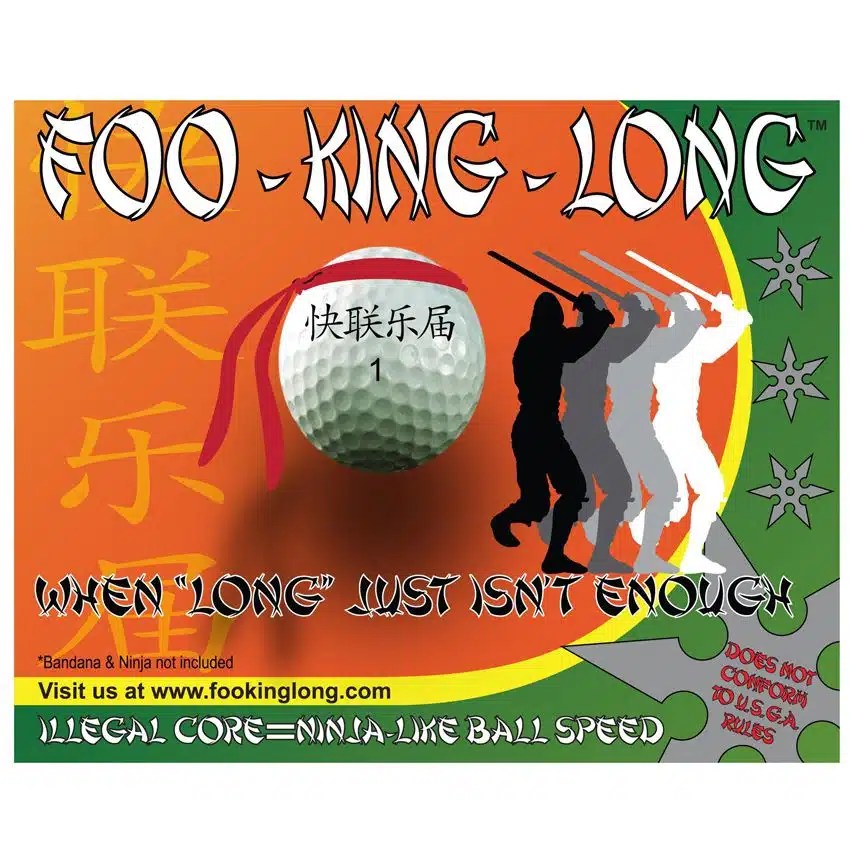 Foo King Long Illegal Distance Golf Balls Golf USA