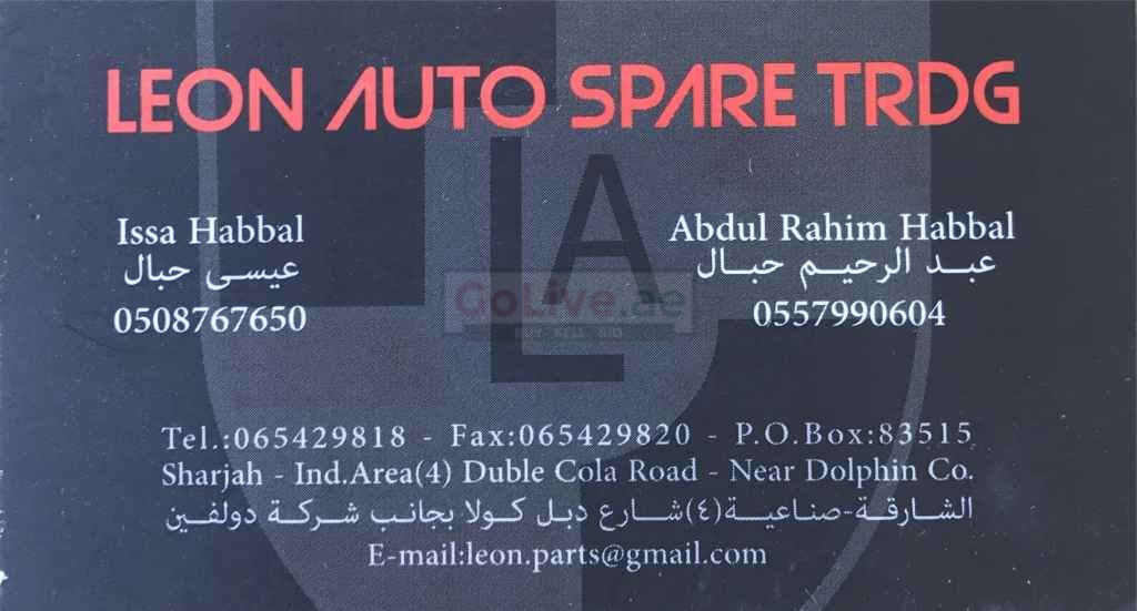 LEON AUTO SPARE PARTS UAE Classifieds