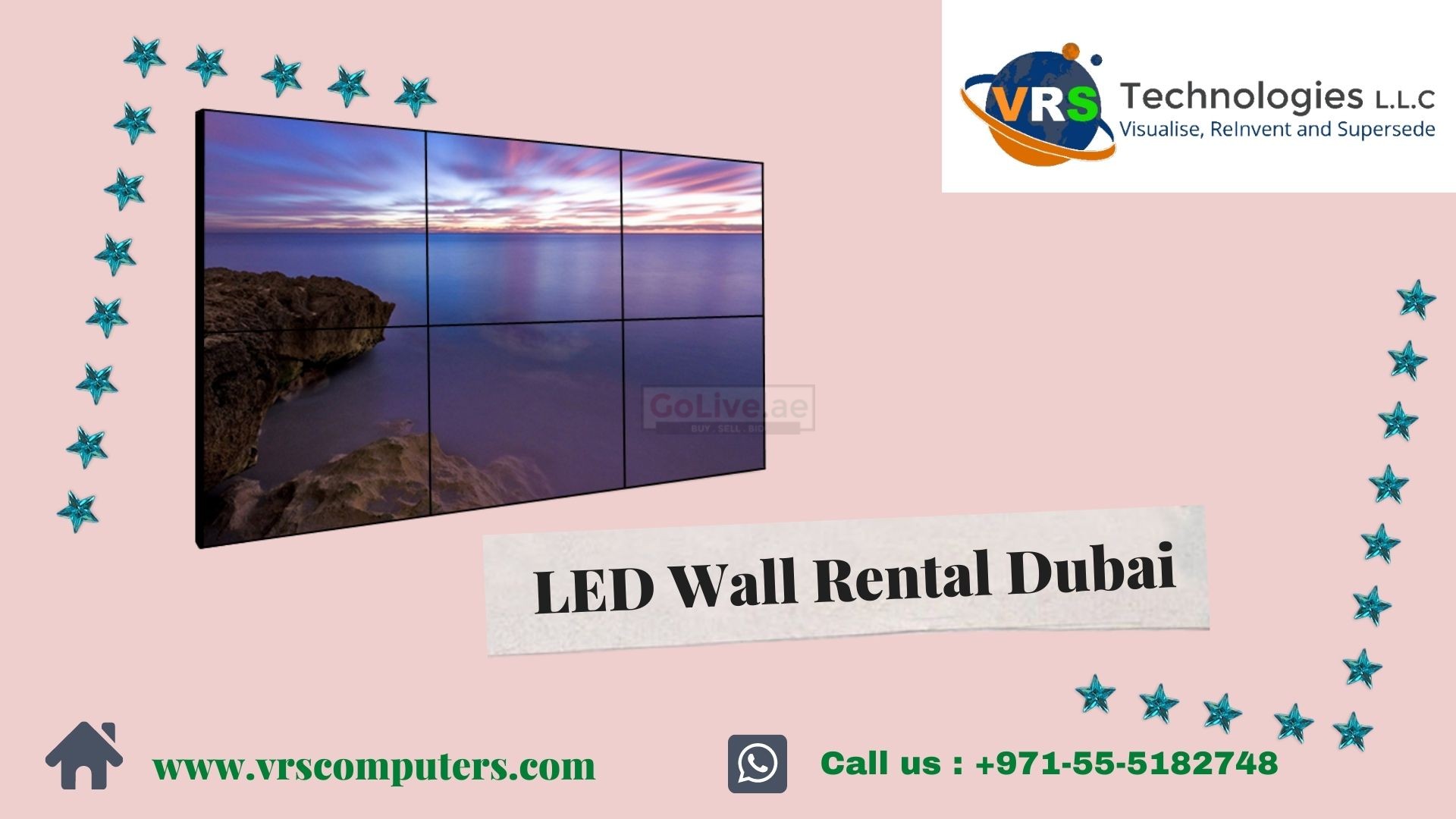 Rent Seamless LED Video Wall Display in Dubai UAE UAE Classifieds